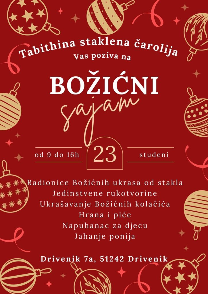 Tabithina staklena carolija Bozicni sajam